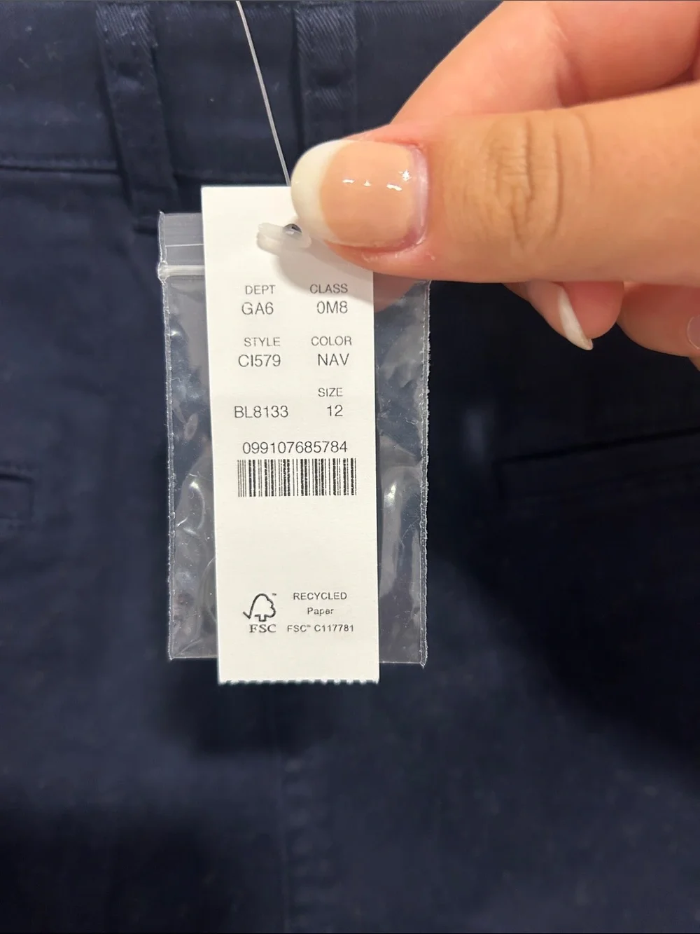 J. Crew Dark Navy Pleated Chino 3” Shorts